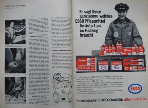 "Motor Reise Revue" AvD-Magazine 1968 Volkswagen (2834)